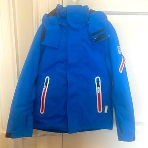 Reima TEC Boys Ski Jacket Blue Size USXS 7 EUR 122 cm, CA 7 and Like New